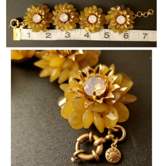 J. Crew Chunky Floral Bracelet - Picture 5 of 5